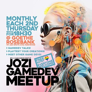 Gamedev Mettup @Goethe-Institut Johannesburg 